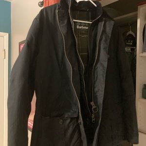 Barbour Classic Leather Tartan Jacket Men’s Large